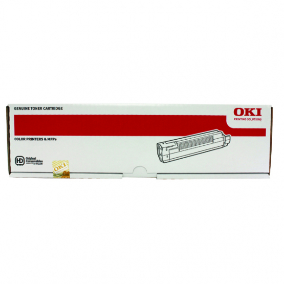 Oki C8600 Yellow Original Toner Cartridge (43487709) 